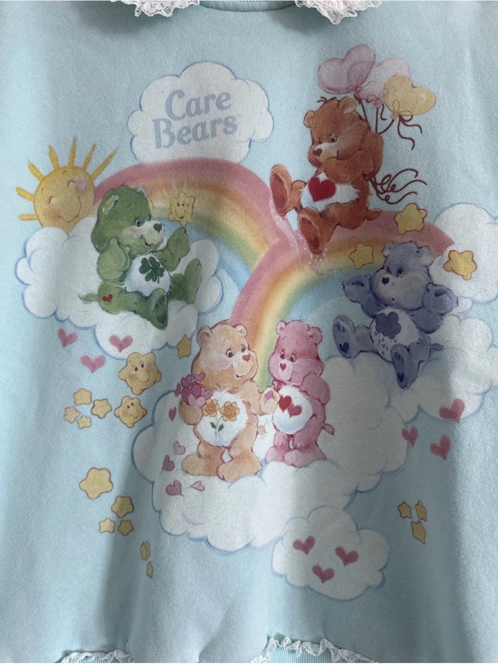 Dolls kill care bear oversized sweatshirt - Picture 2 of 7